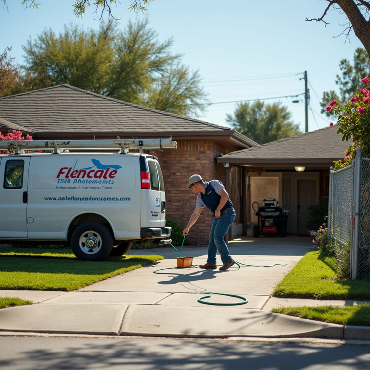 Licensed Plumber Bellaire TX plumber on a service call in Deer Park, TX