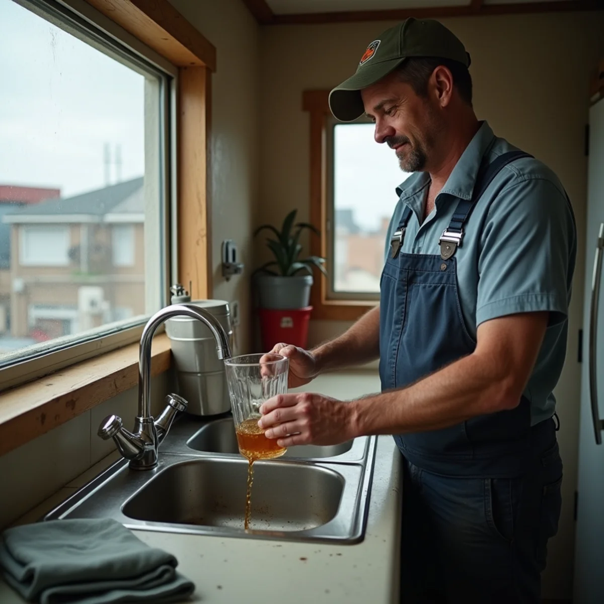 Licensed Plumber Bellaire TX plumber on a service call in Galena Park, TX