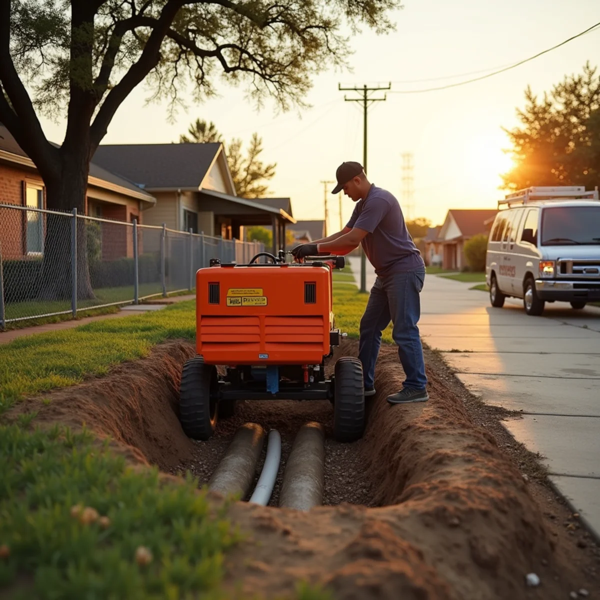 Licensed Plumber Bellaire TX plumber on a service call in Pasadena, TX