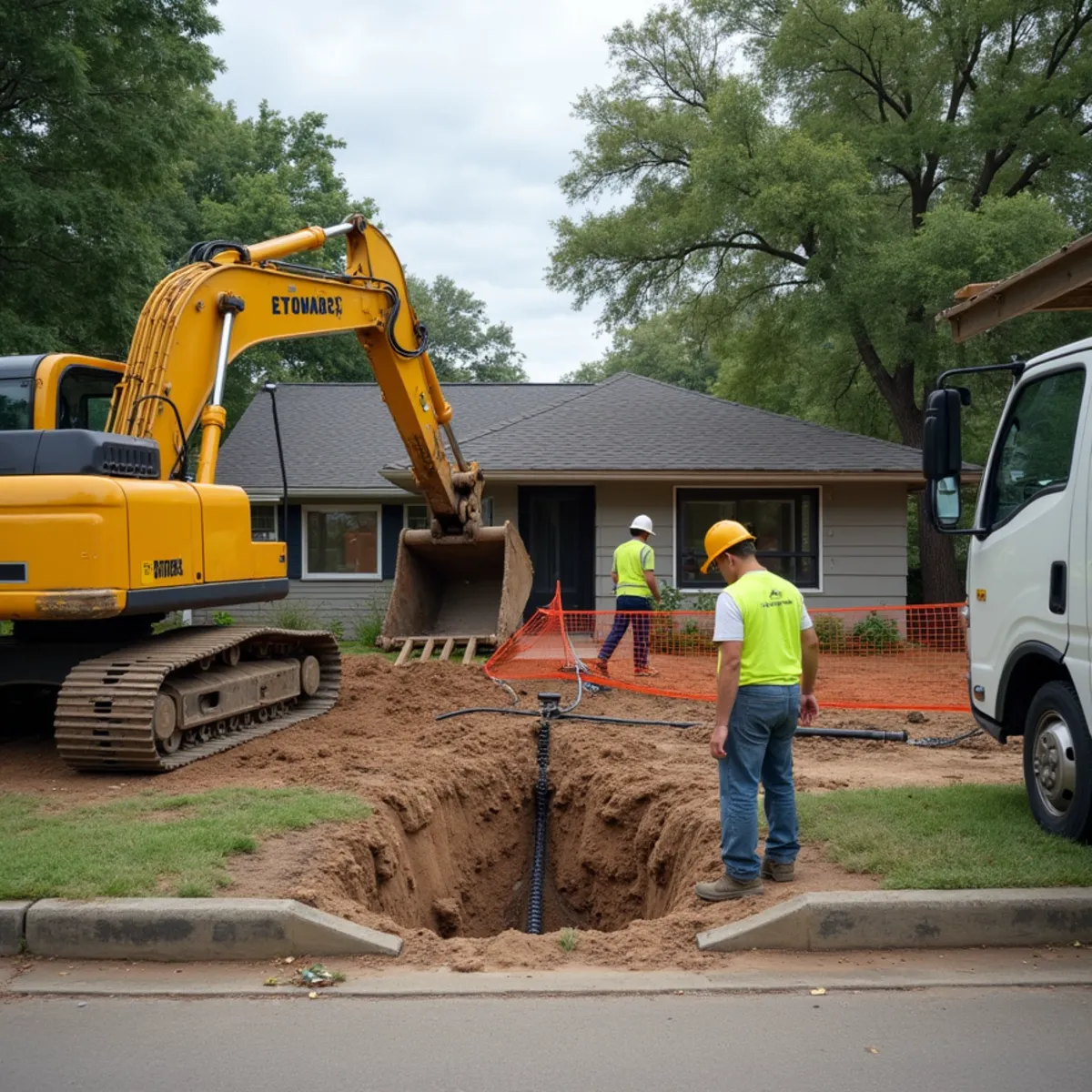 Licensed Plumber Bellaire TX plumber on a service call in Post Oak Terrace