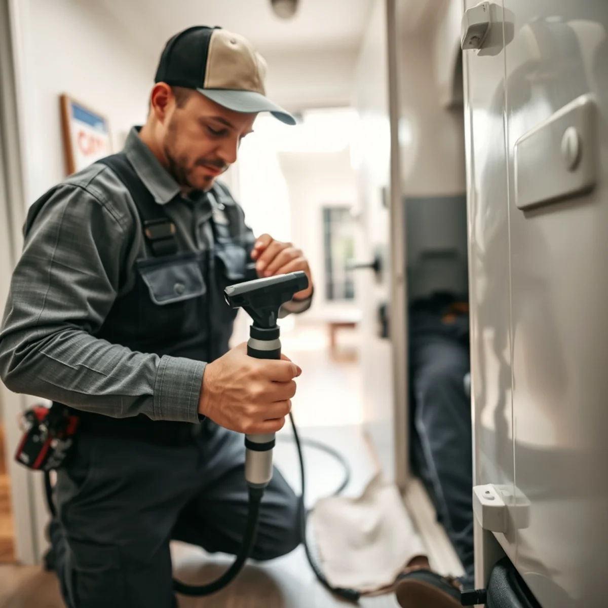 Plumber Bellaire TX performing sewer backup emergency in a Bellaire, TX home