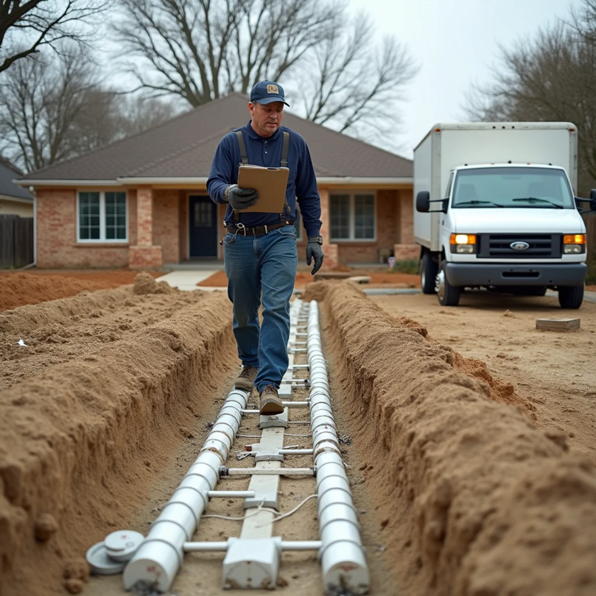 Licensed Plumber Bellaire TX plumber on a service call in Spring Valley Village, TX