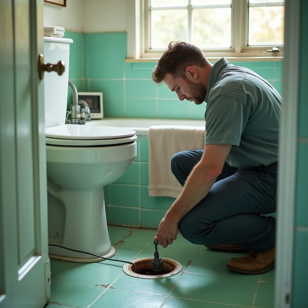 Licensed Plumber Bellaire TX plumber on a service call in Willowbend (Houston), TX